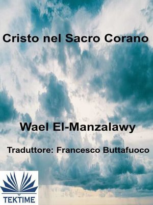 cover image of Cristo Nel Sacro Corano